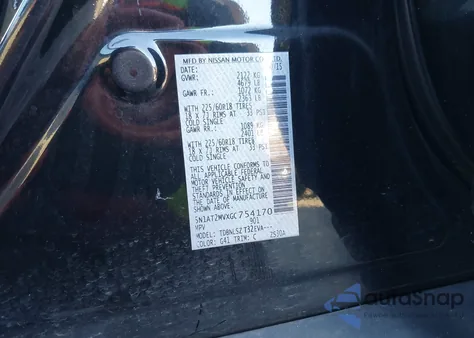 2016 Nissan Rogue Sl from USA, damaged, VIN 5N1AT2MVXGC754170